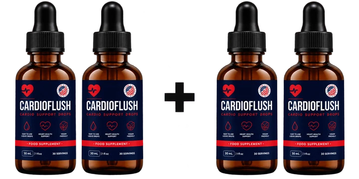 CardioFlush 4 Bottles Bundle