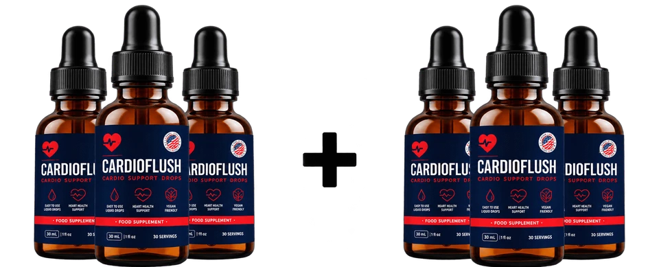 CardioFlush 6 Bottle Family Bundle Pack